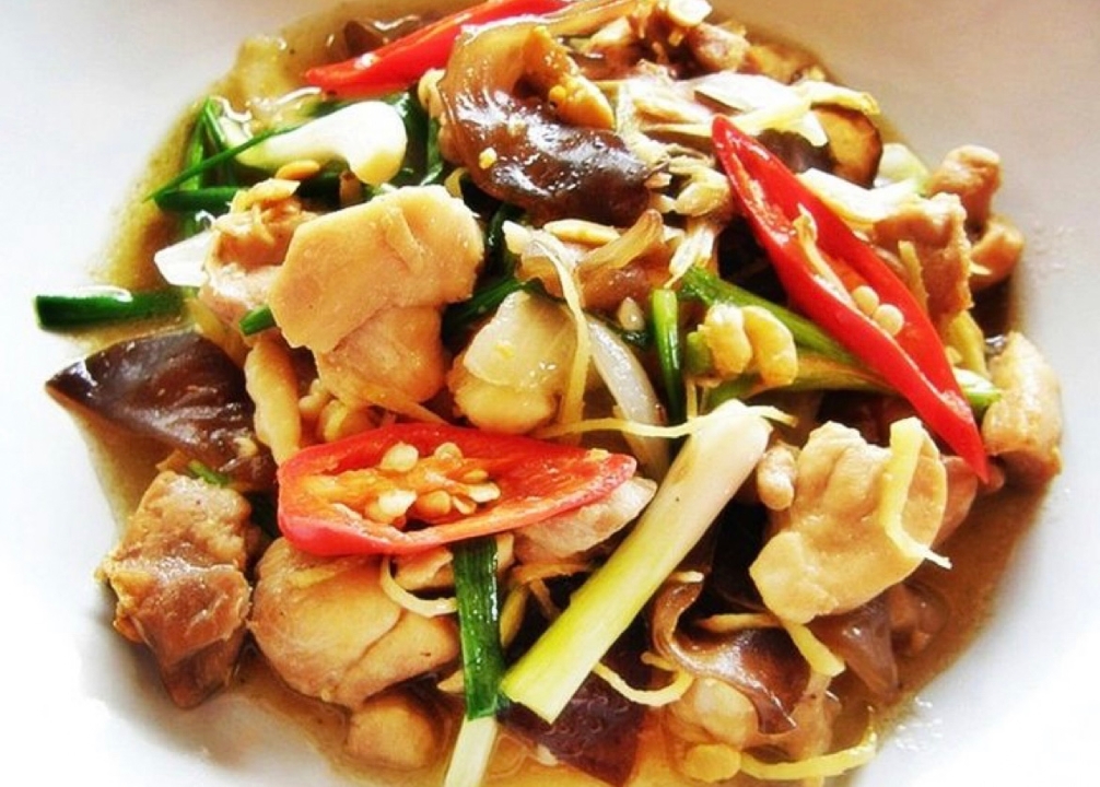 Stir Fried Ginger.