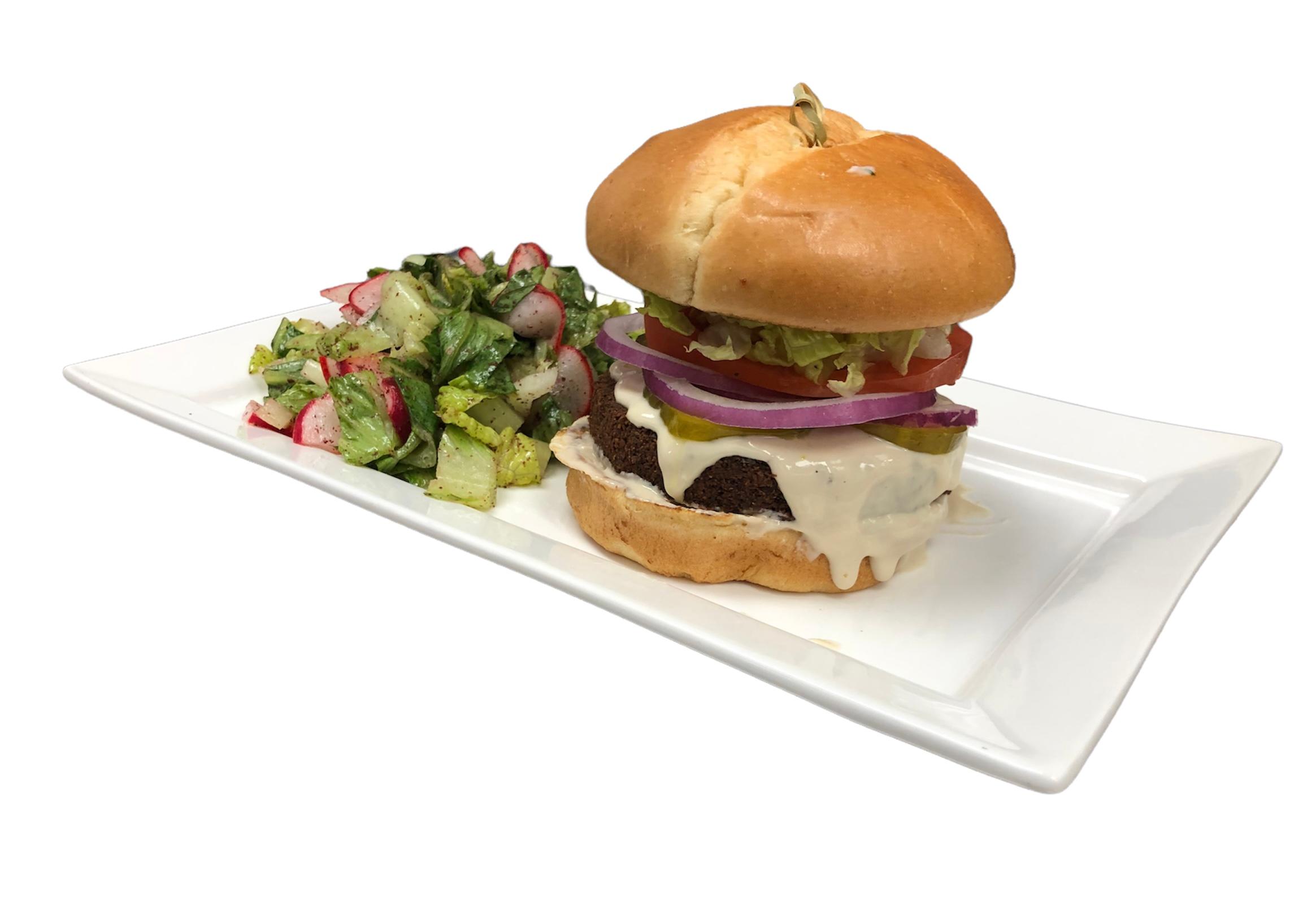Falafel Burger.