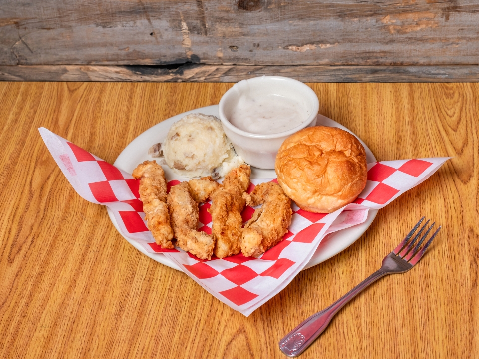 Chicken Strips Basket.