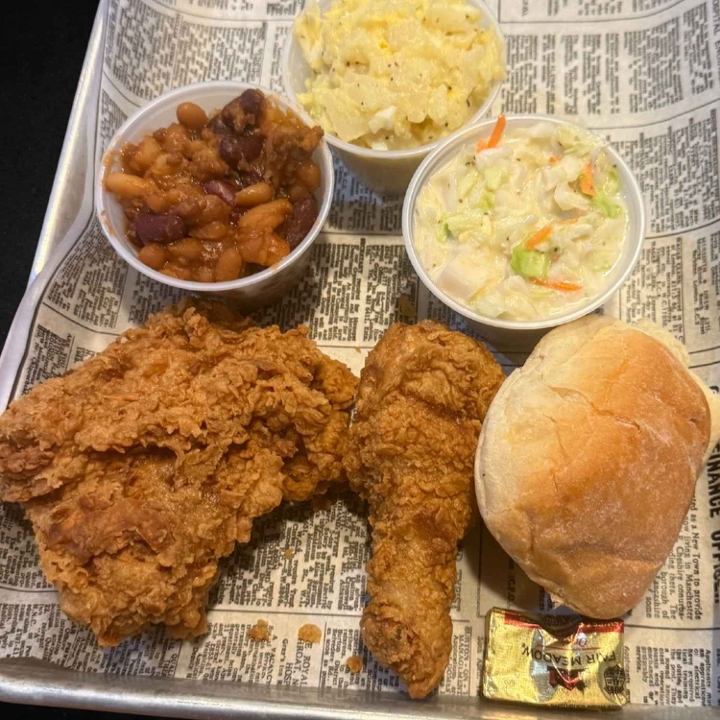 1/4 Chicken Dinner.
