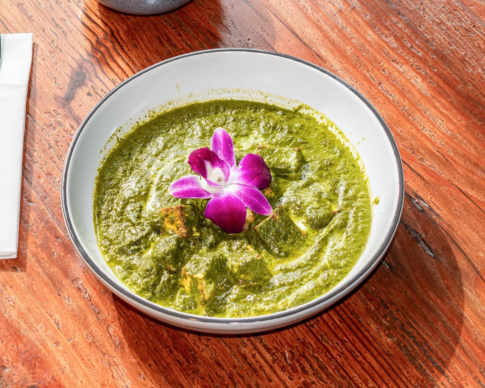 Saag Paneer.