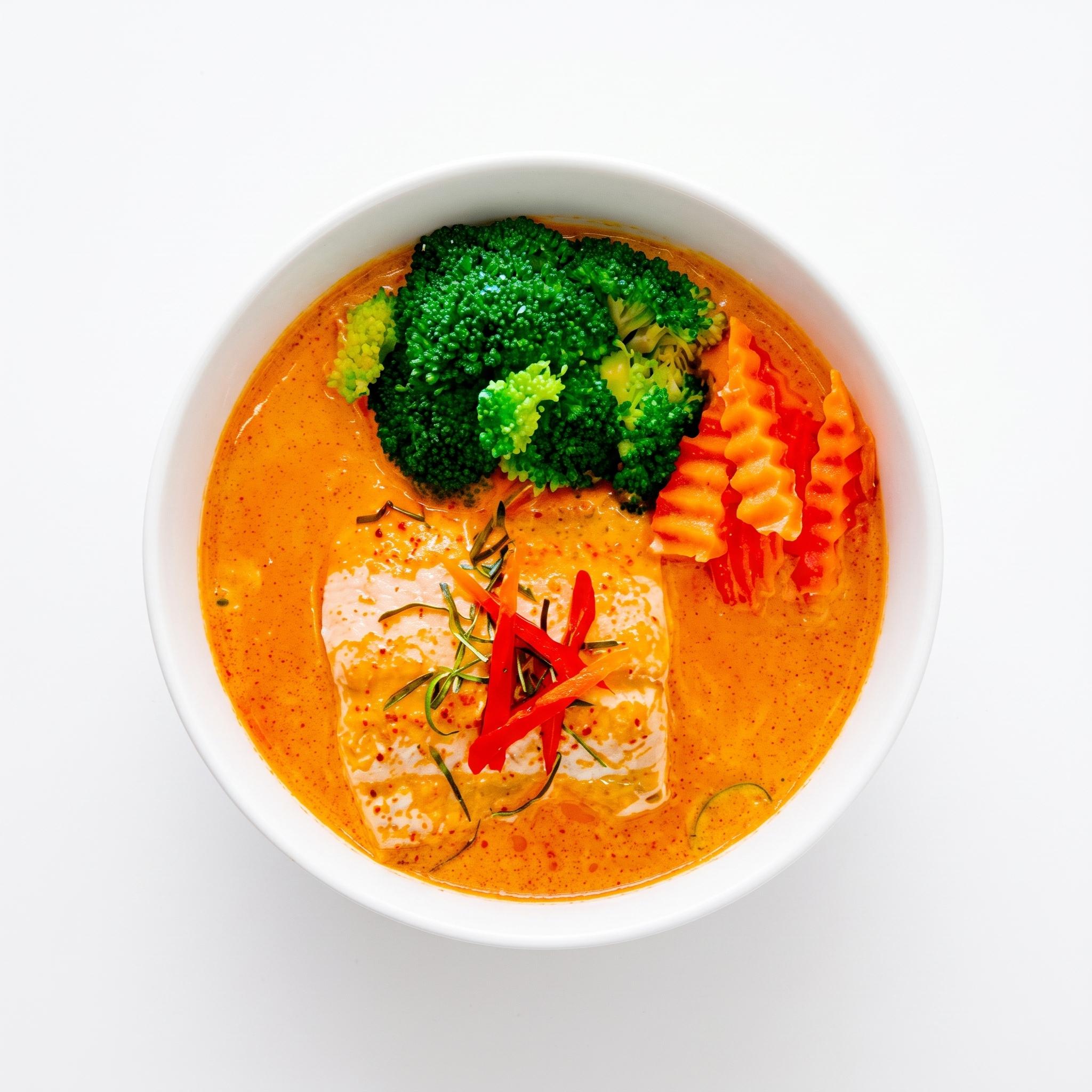 Yellow curry.