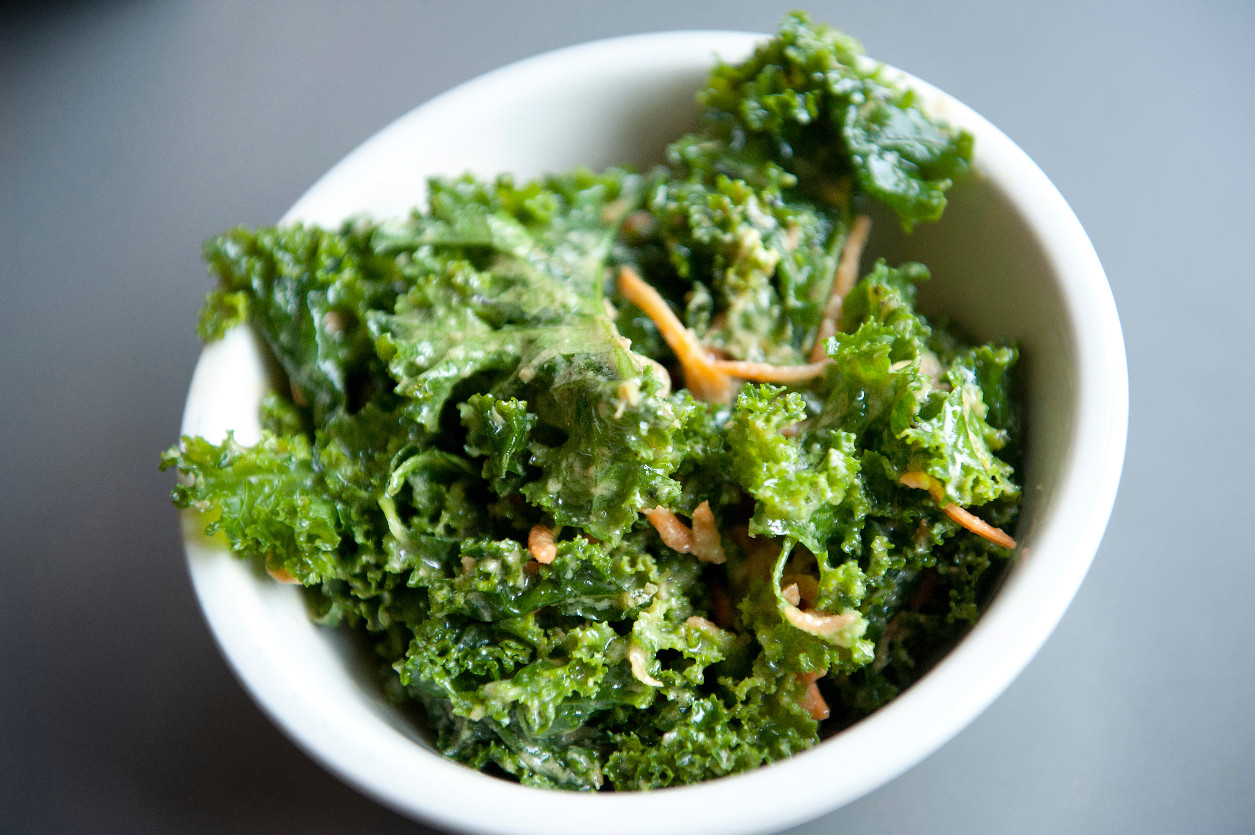 Live Kale Salad.