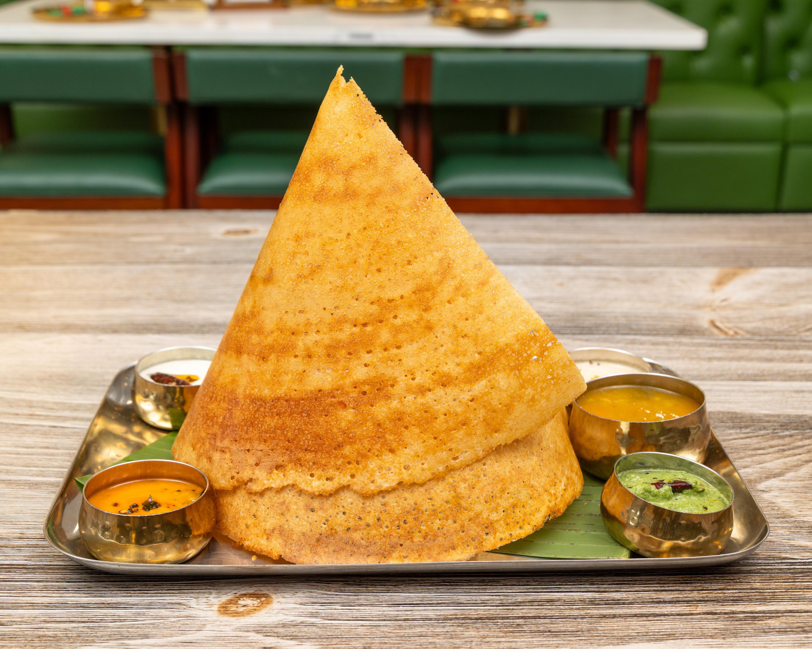 Ghee Roast Dosa.