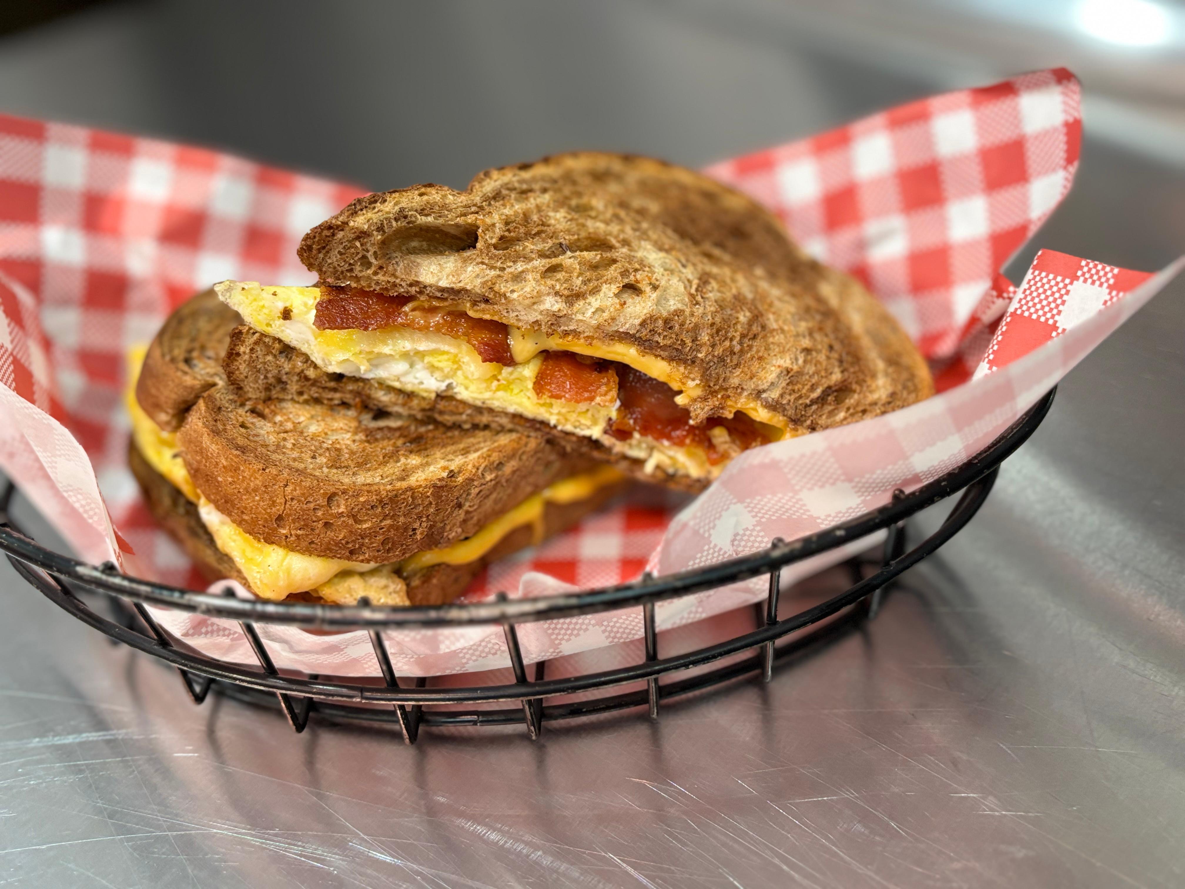 Bacon, Egg & Cheese Sandwich.