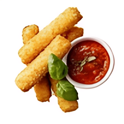MOZZARELLA STICKS.
