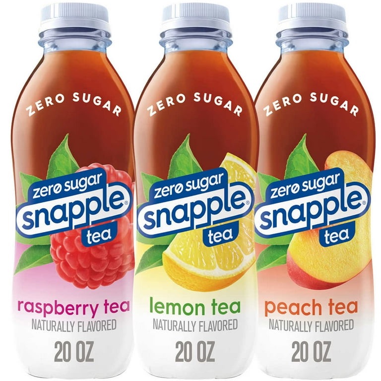 Zero-Sugar Snapple (20oz)..