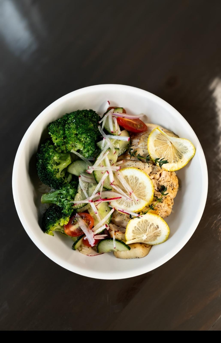 Roasted Chicken Bowl.