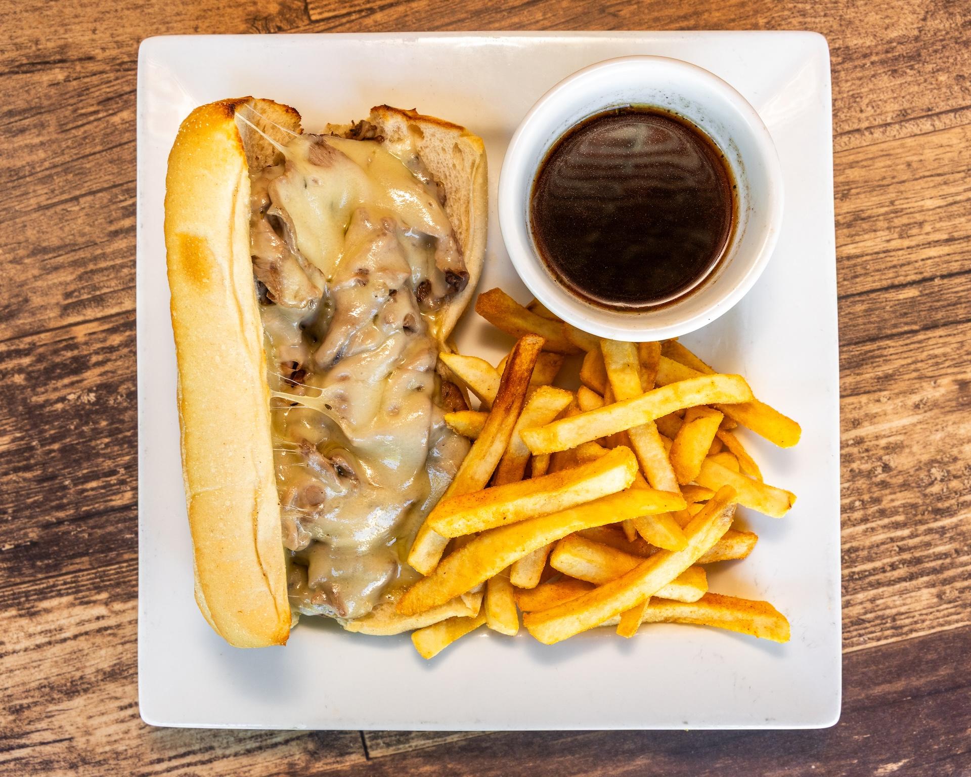 Prime Rib French Dip.