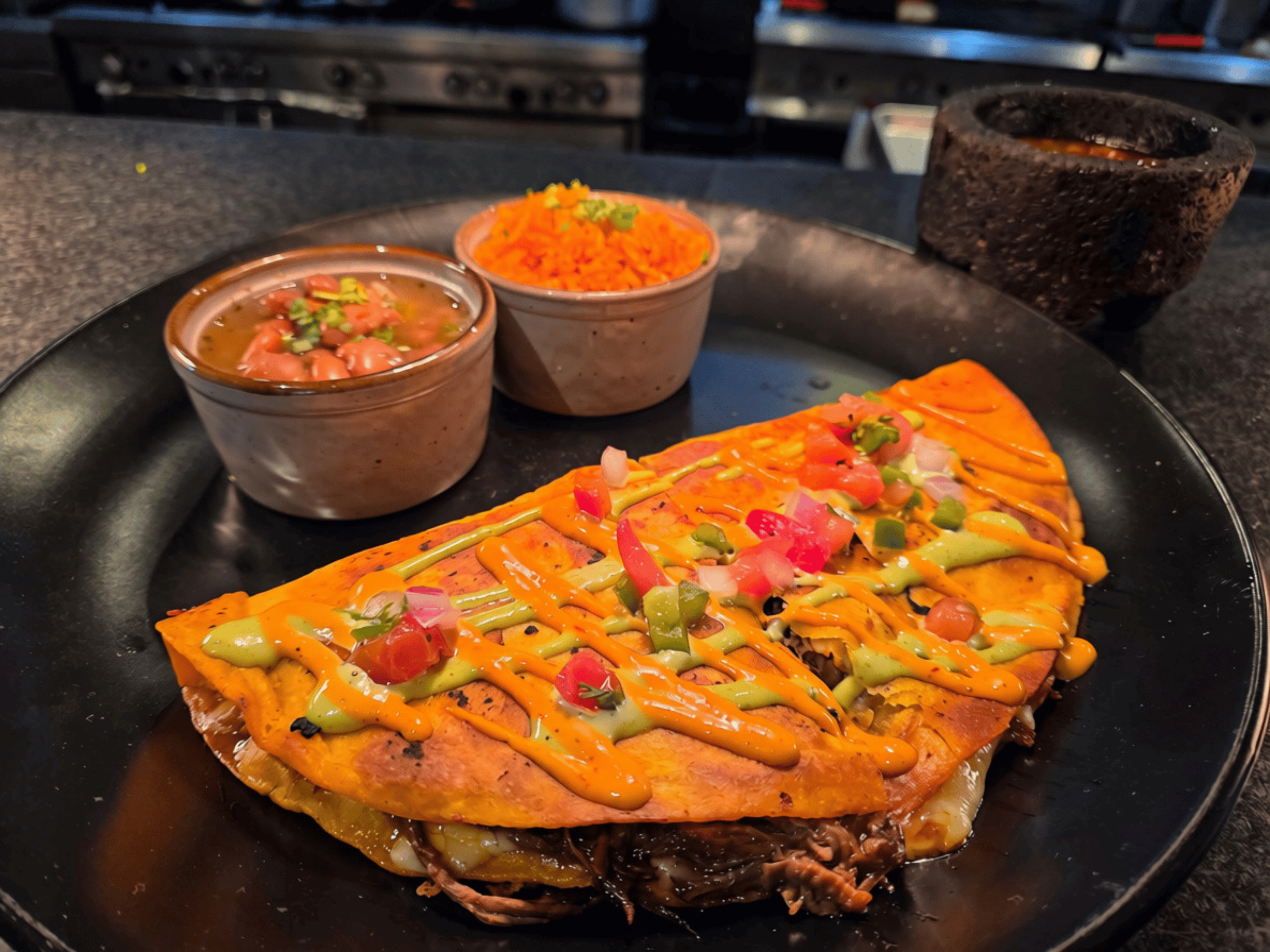 Abuela's Quesadillas.