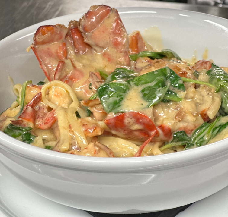 Lobster Florentine.