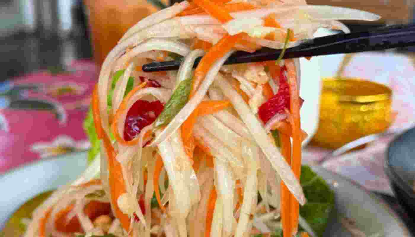 Green Papaya Salad.