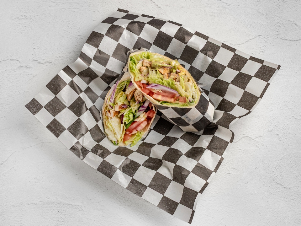 Grilled Chicken BLT Wrap.