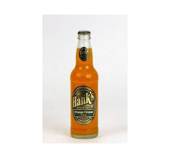 12oz Bottle Hanks Orange Cream.