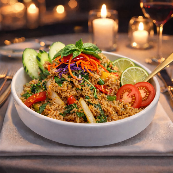 Basil Fried Rice.