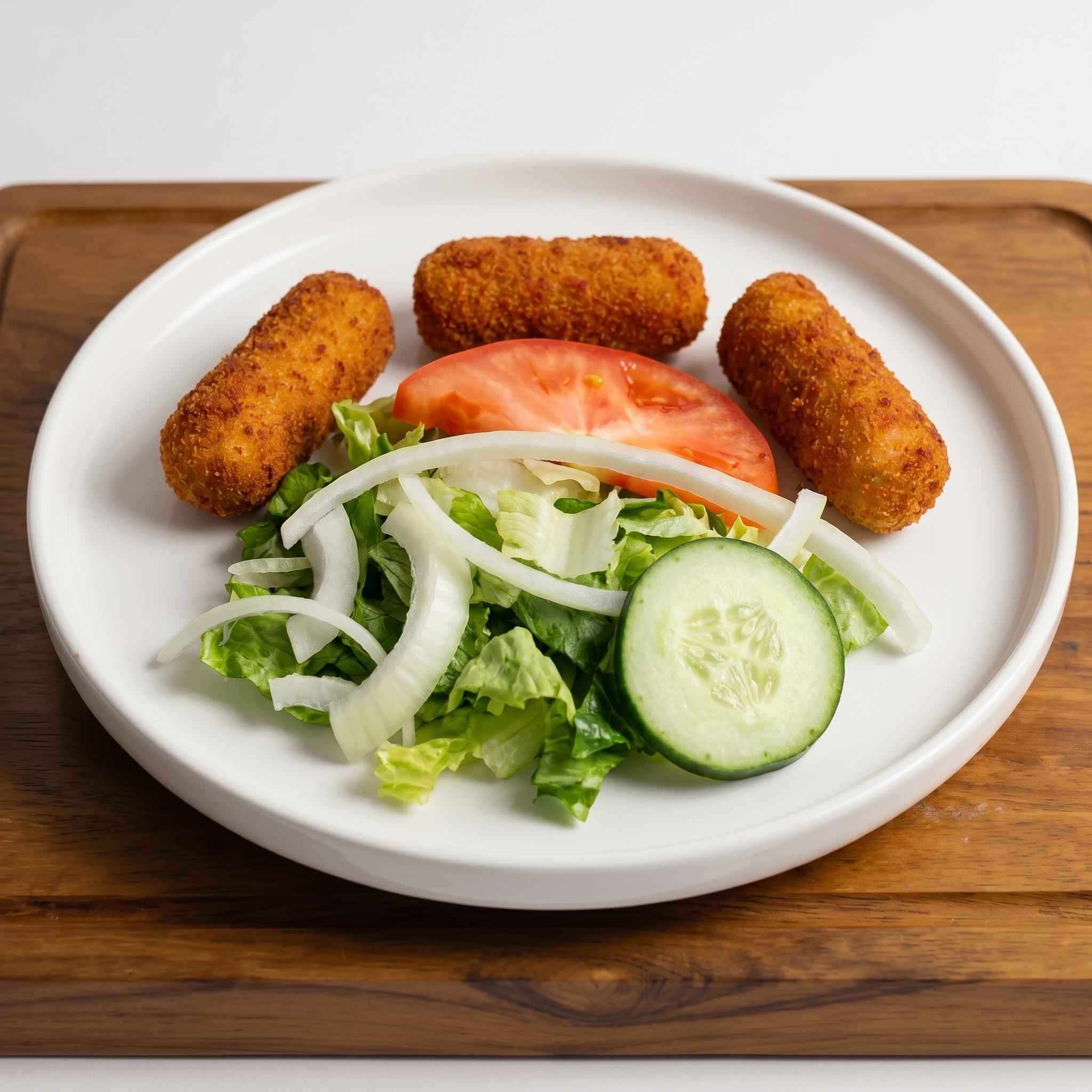 A-4 Croquetas De Jamon.