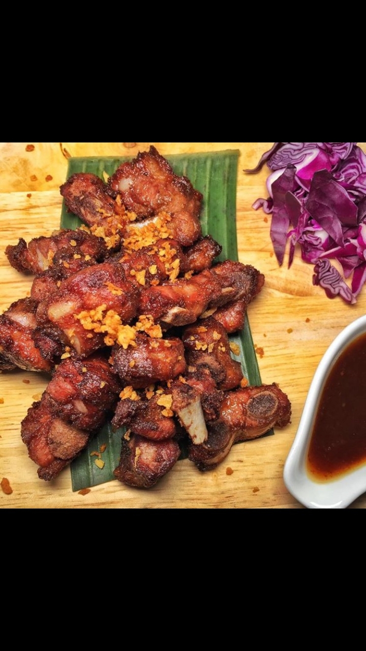 Fried Pork Spareribs.