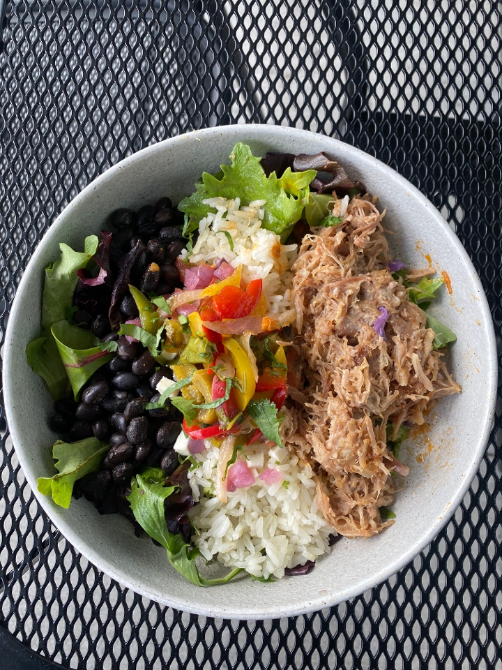 Carnitas Bowl.