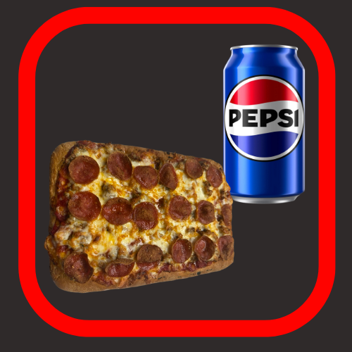 Jumbo Pepperoni & Soda.