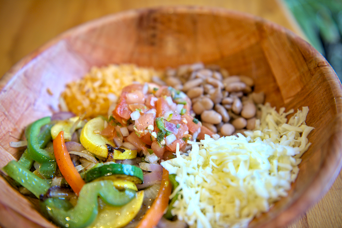 Roasted Veggie Bowl.