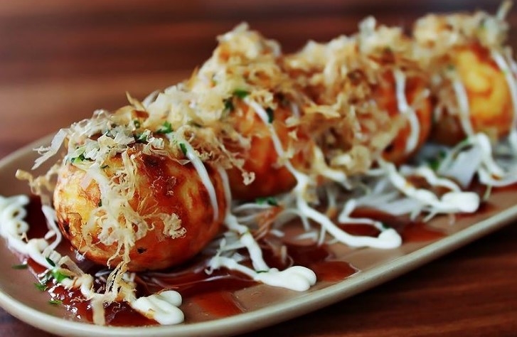 Takoyaki.