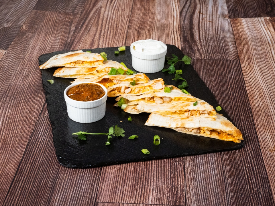 Chicken Quesadilla.