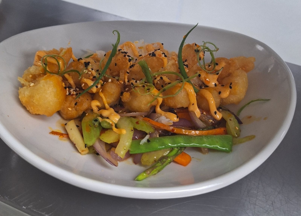 Bang Bang Shrimp Bowl.