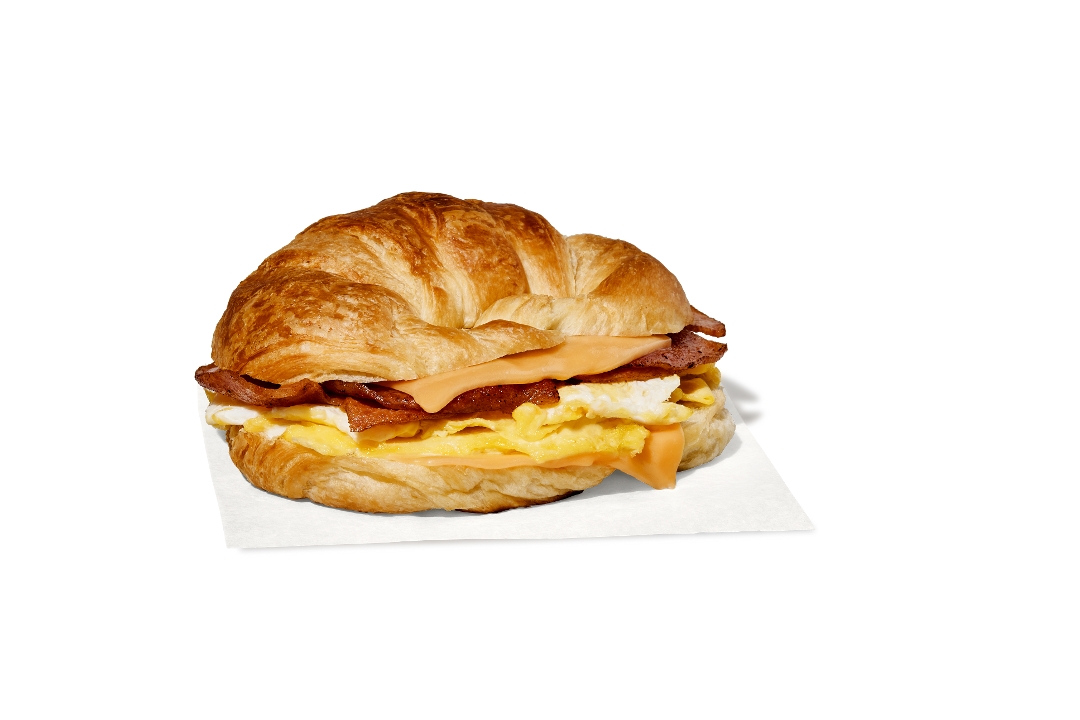 Bacon, Egg & Cheese Croissant.