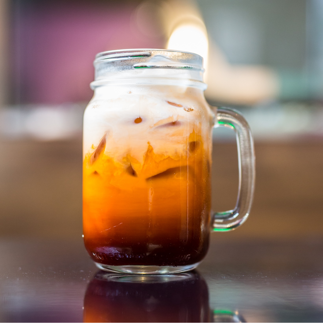 Vegan Thai Iced Tea (Almond Milk).