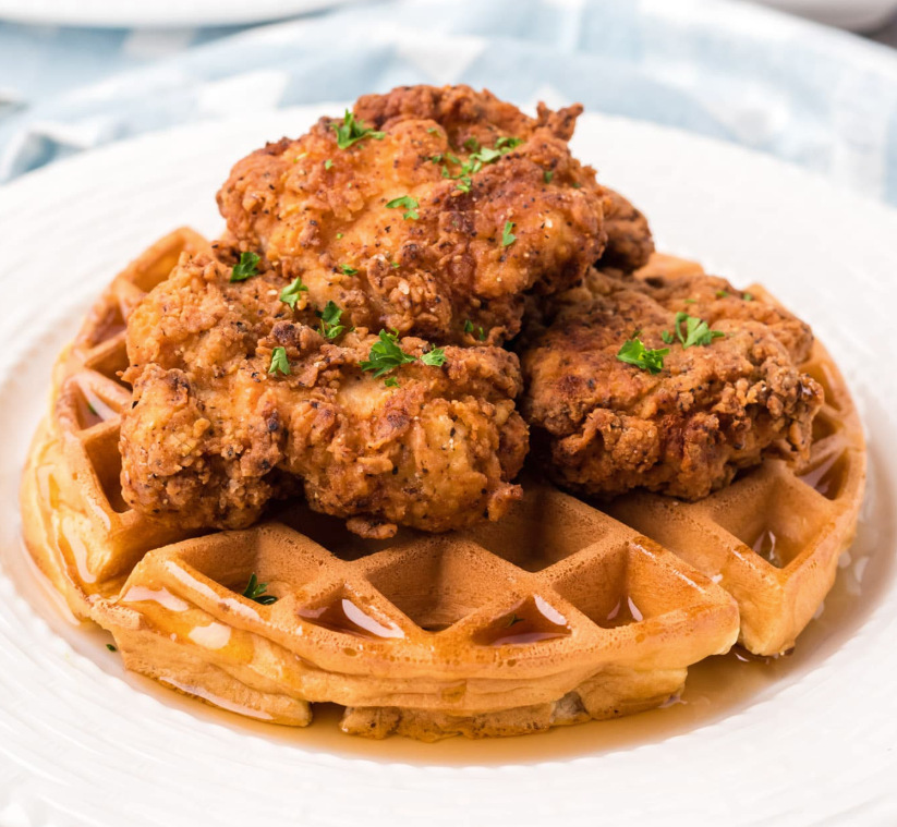 Chicken & Waffle.
