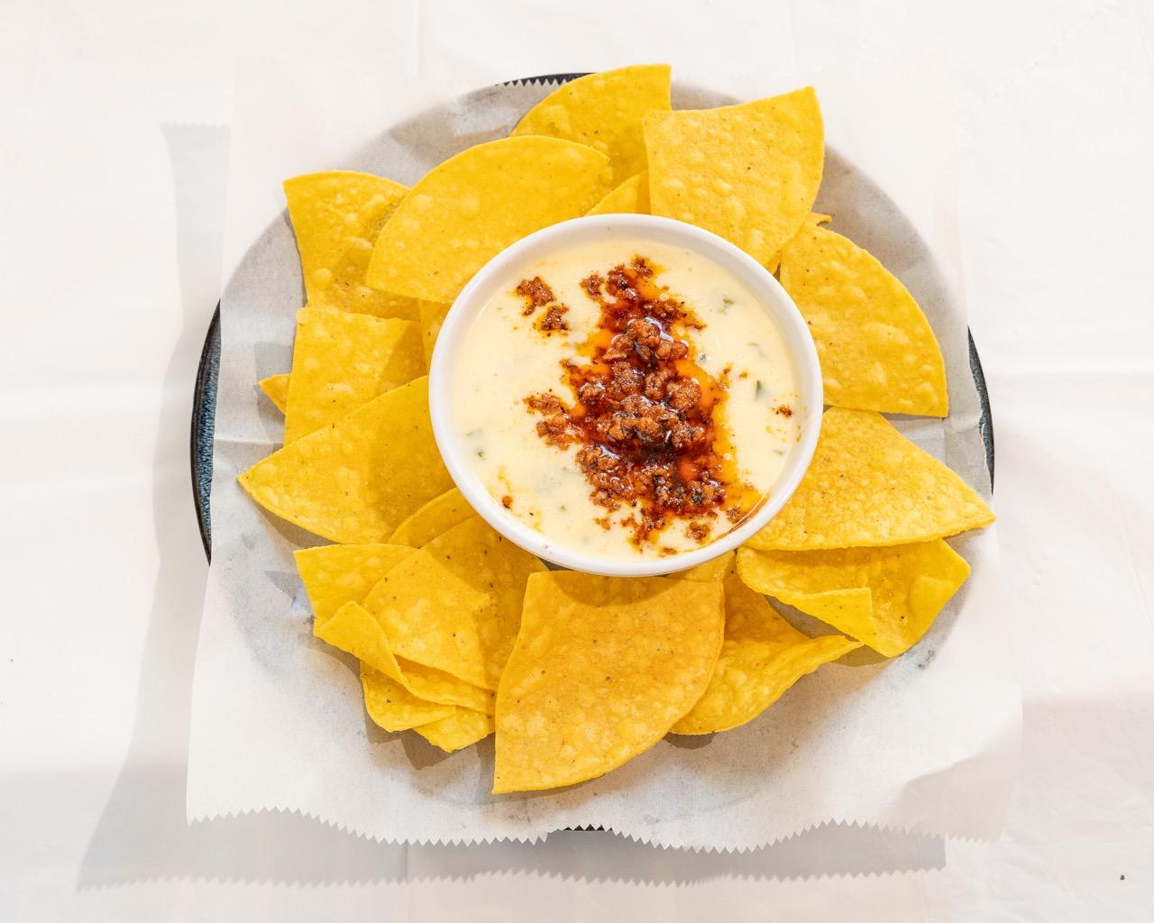 Queso Dip.