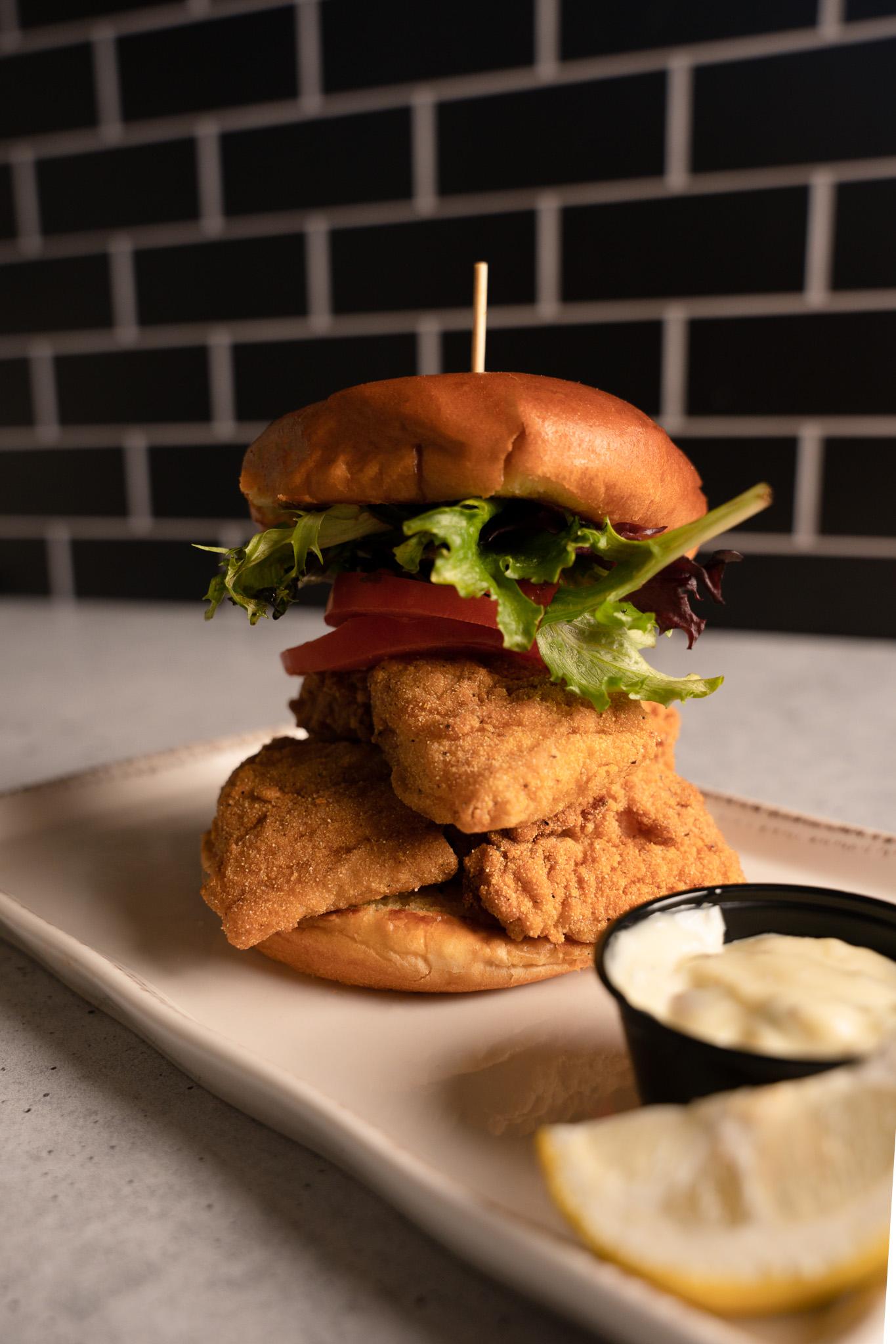 Catfish Sandwich.