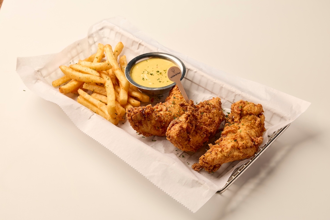 Buttermilk Fried Chicken Tenders.