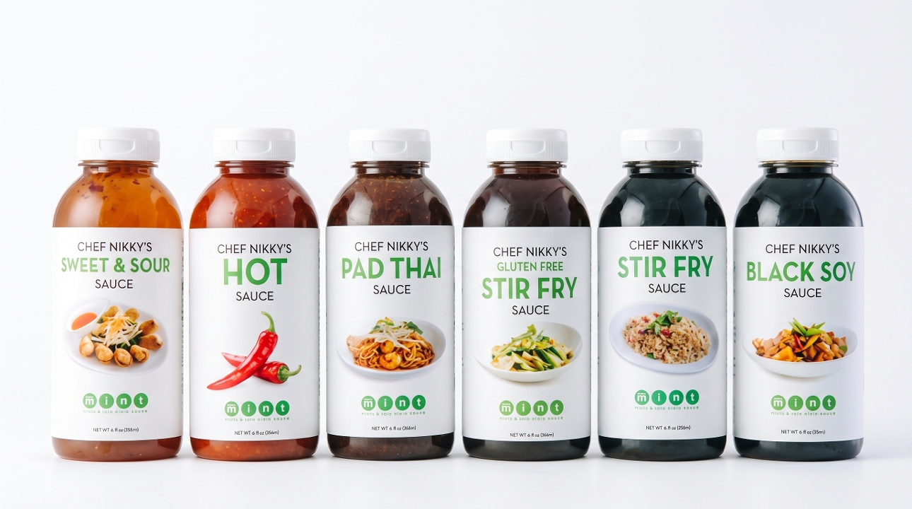 Bottle of Sauce Package (6 Sauces).