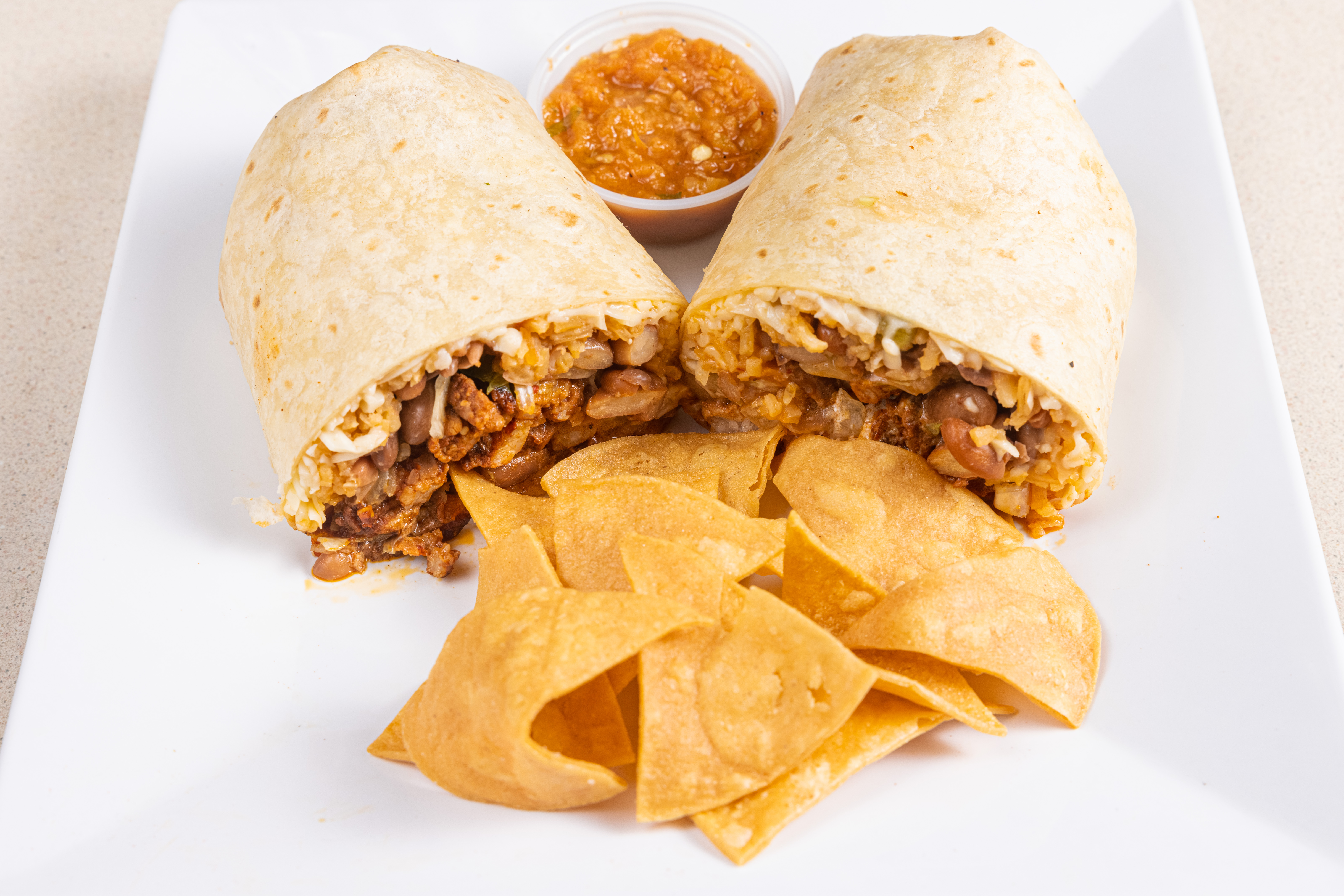 Al Pastor Burrito.