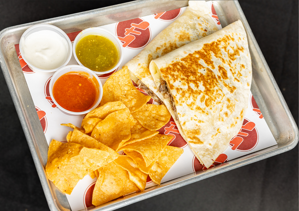 Steak Quesadilla.