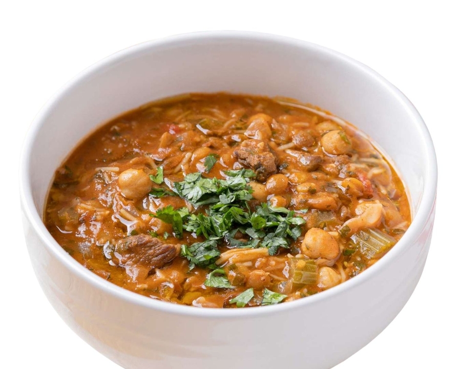 Soupe du Jour (Chilled Gazpacho).