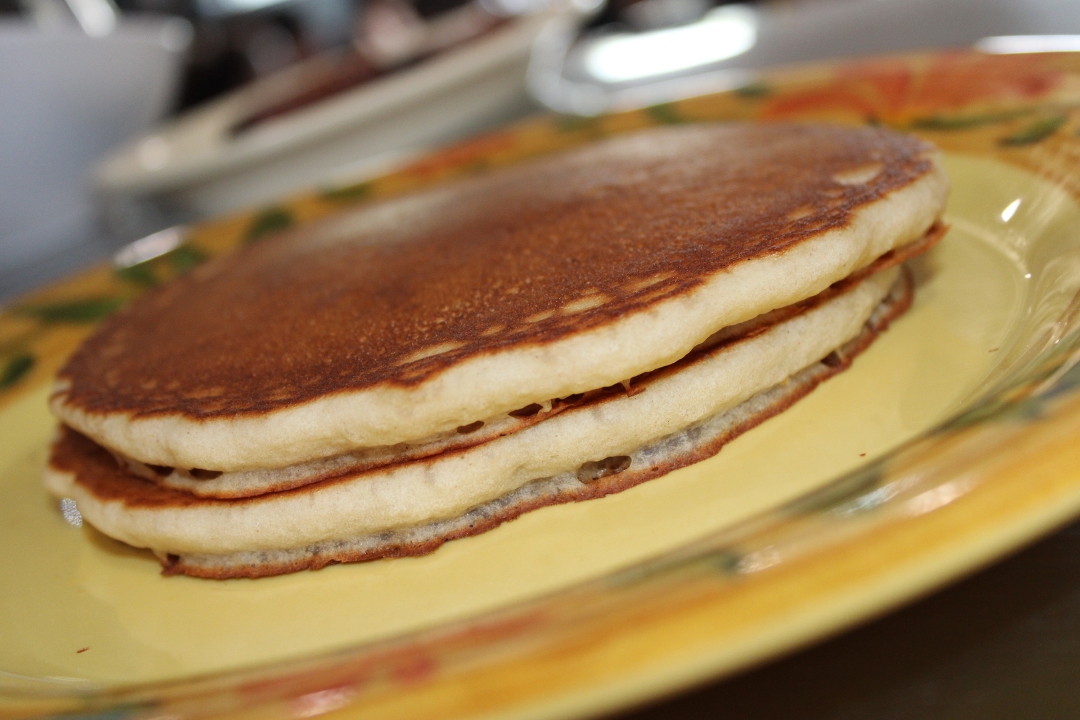 Sweet Buttermilk Pancakes.