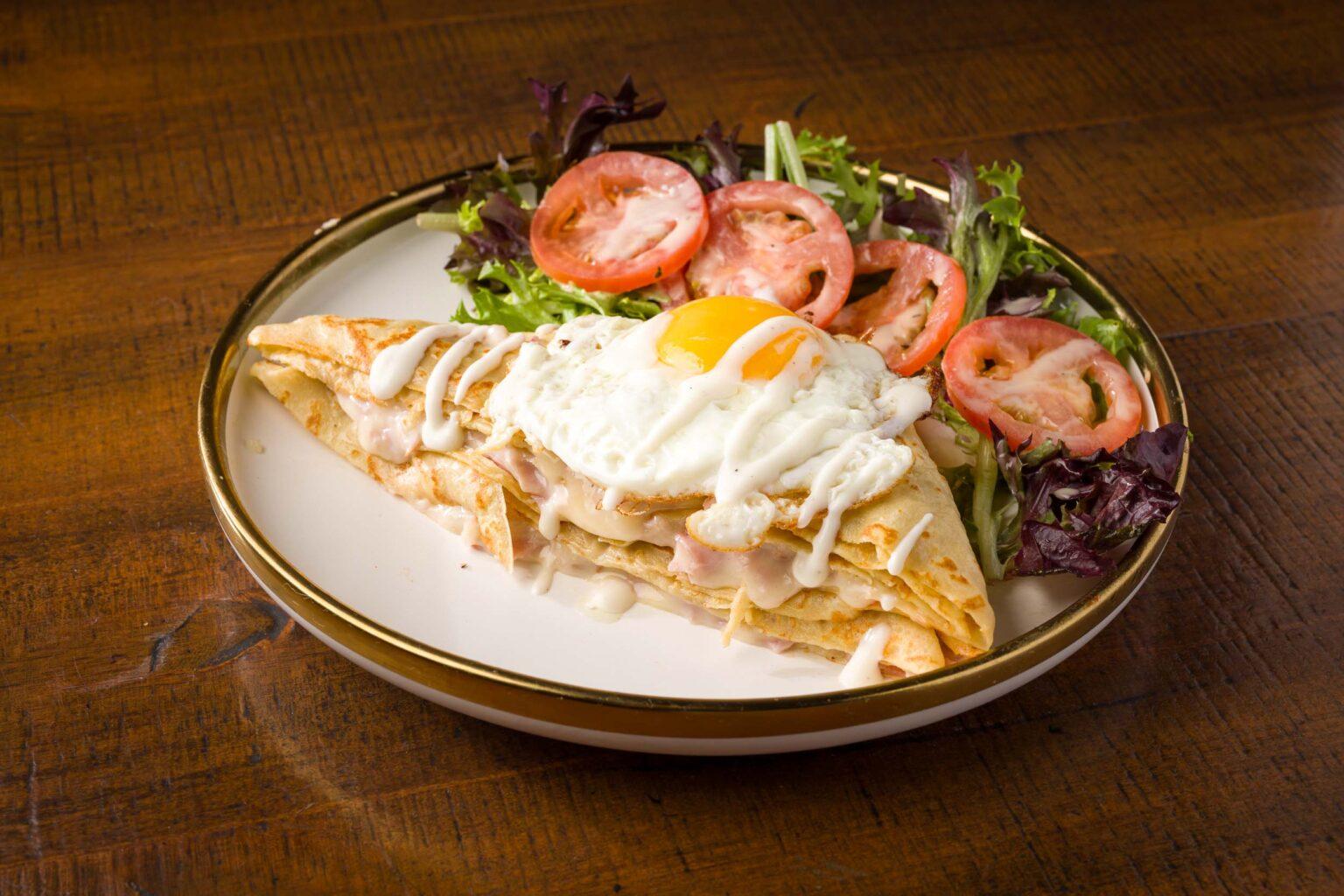 Jambon Et Fromage Crepe.