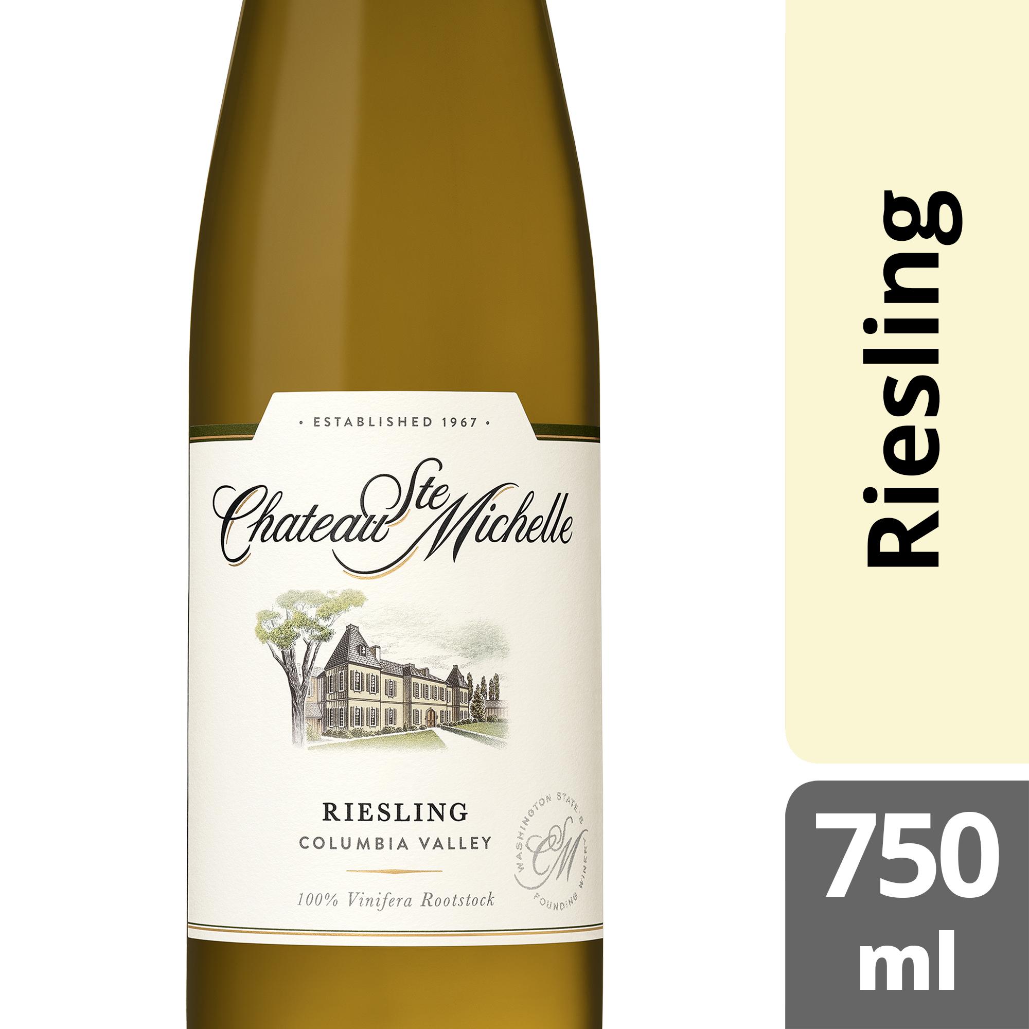 Chateau Ste. Michelle Riesling, 750 ML.