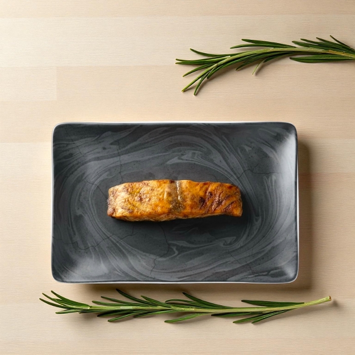 Add Honey Garlic Salmon Fish.
