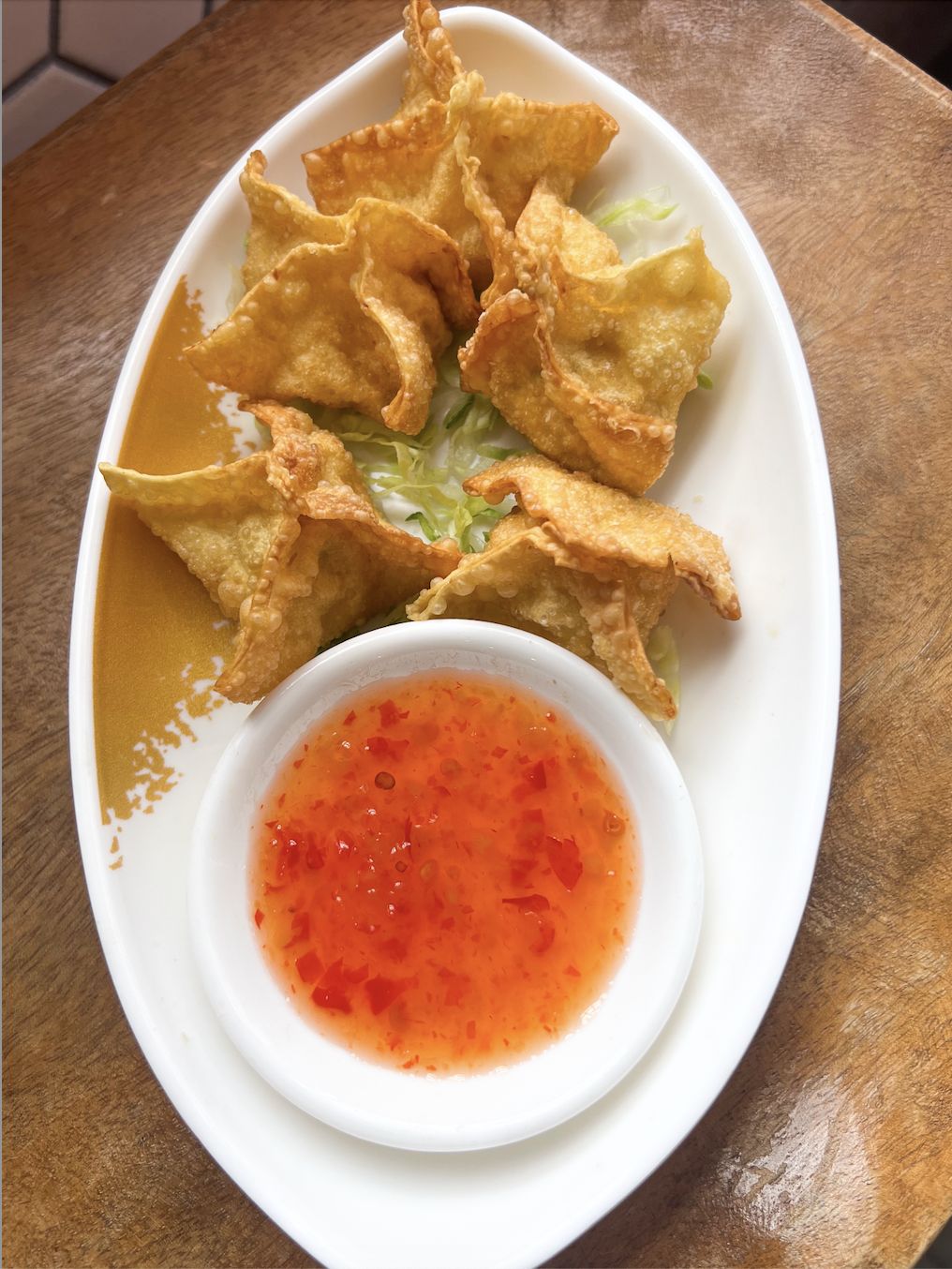 Crab Rangoon.