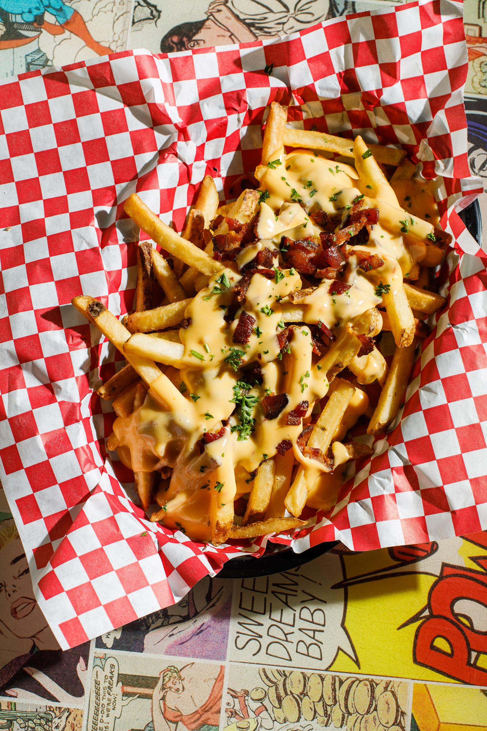 Bacon Cheese Fries.