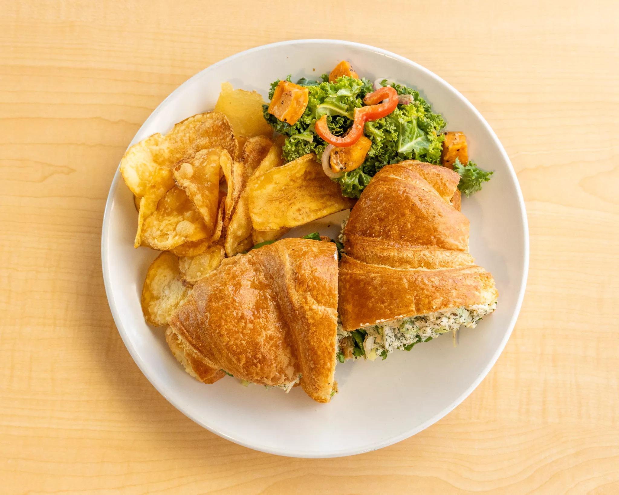 Chicken Salad Croissant.
