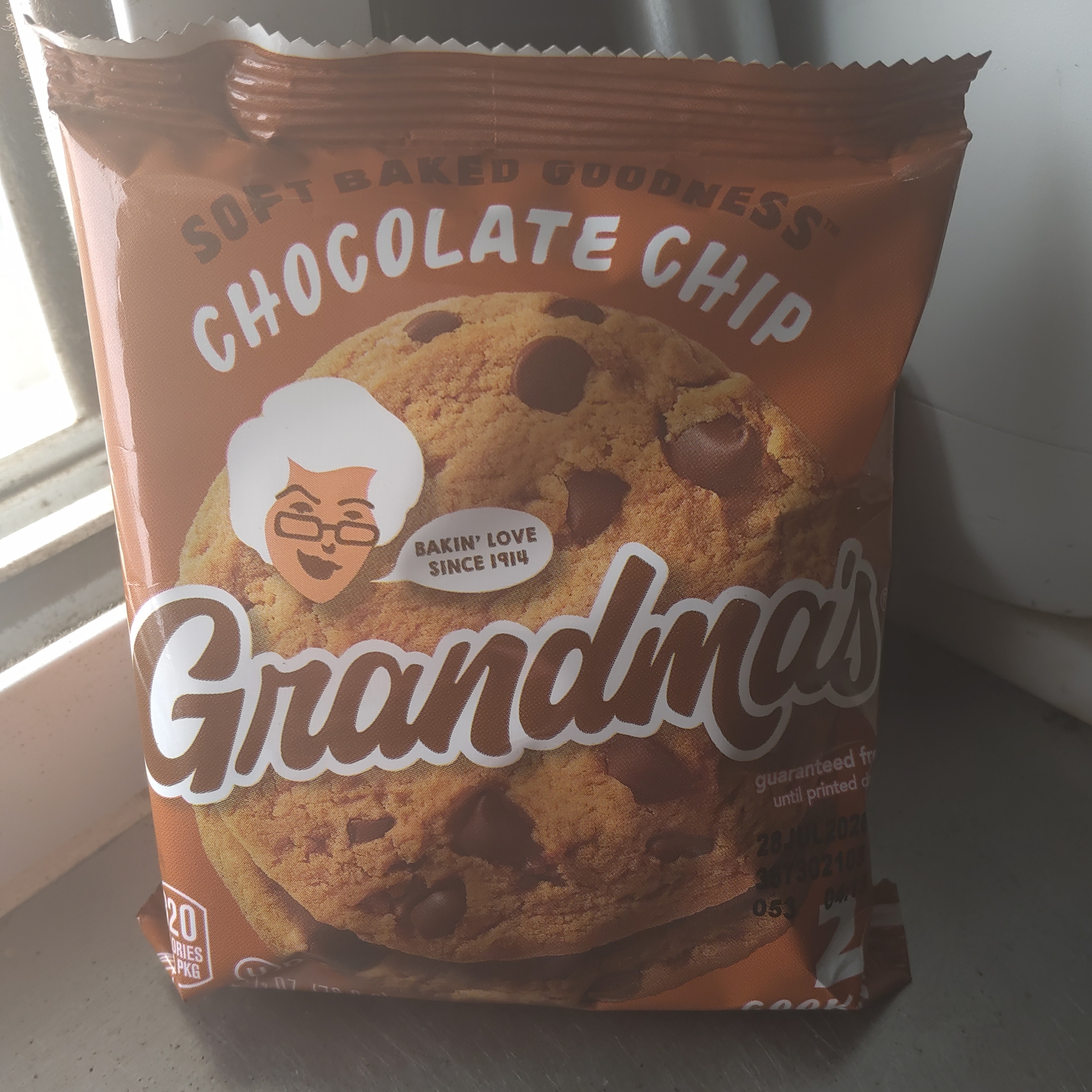 2-Pack Chocolate Chip Cookies.