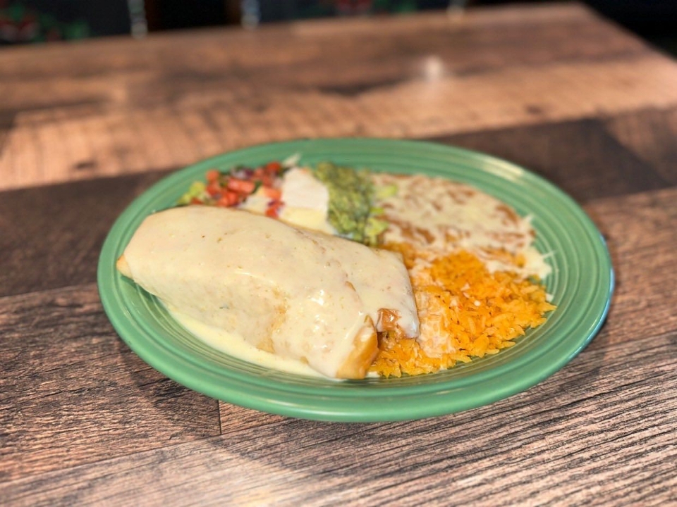 Shrimp Chimichanga.