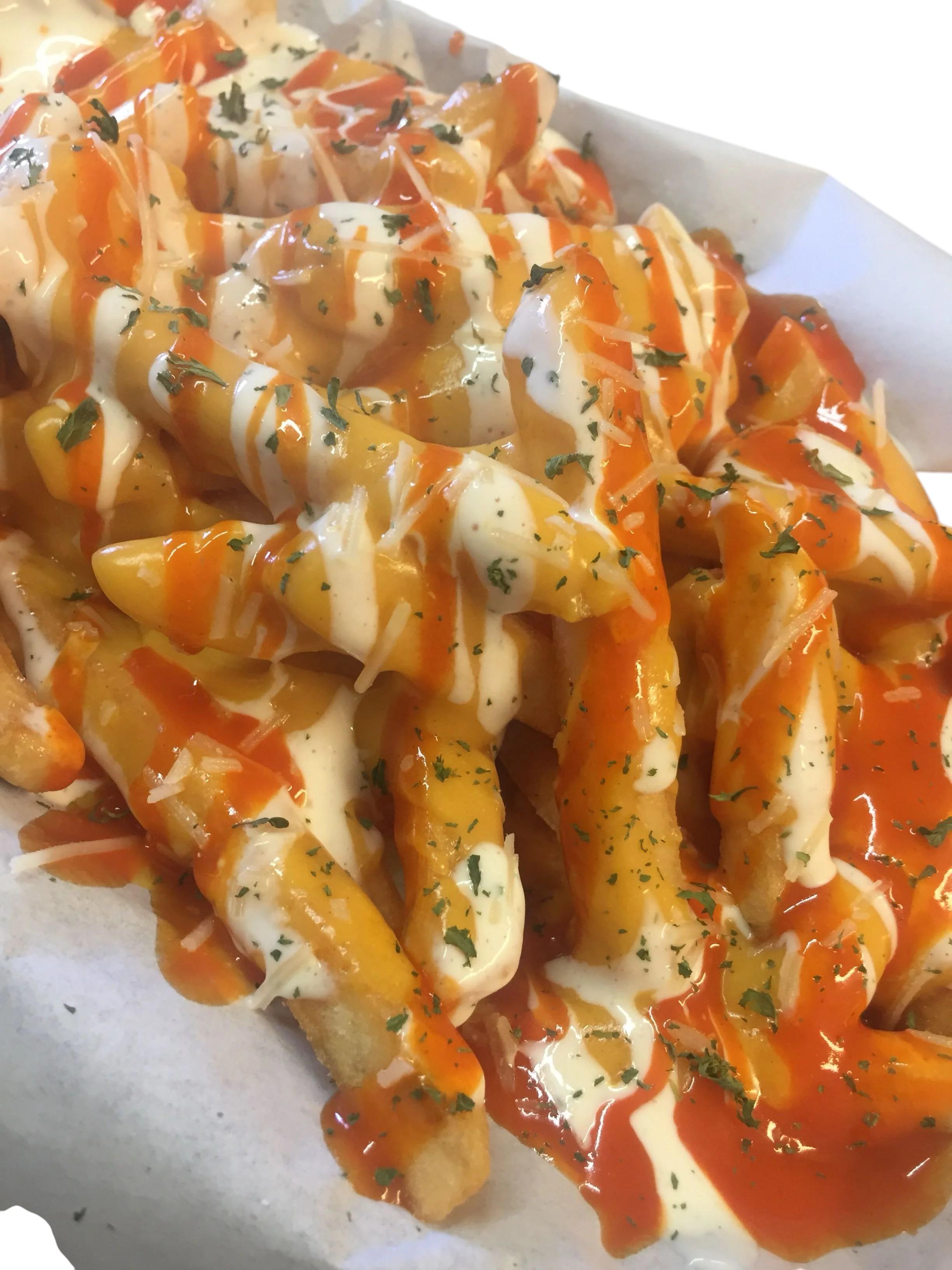 Buffalo Cheese Fries.