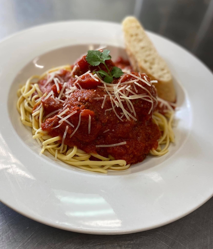 Classic Spaghetti and Meatballs.