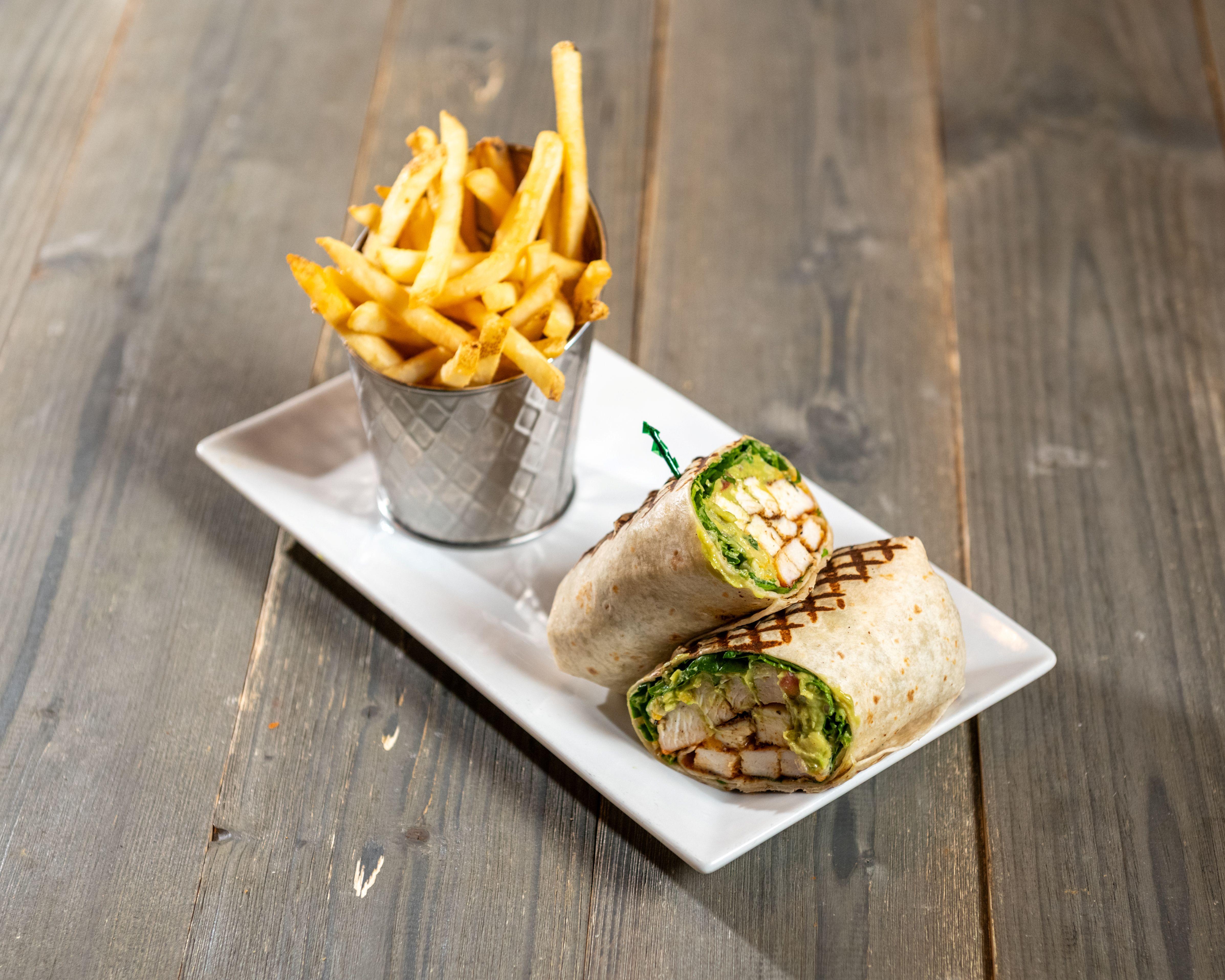 Chicken Avocado Wrap.