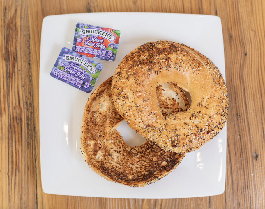 Bagel With Jelly.